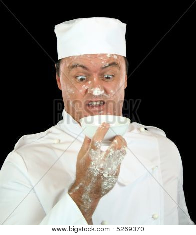 충격된 요리사