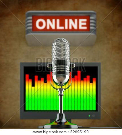 Internet radio concept