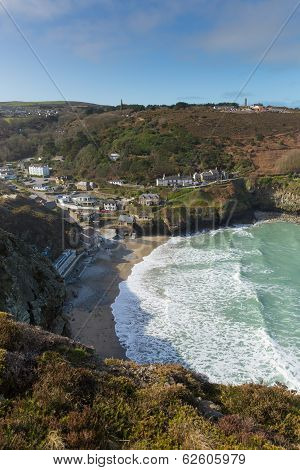 St Agnes north coast of Cornwall England United Kingdom located near to Redruth and Newquay
