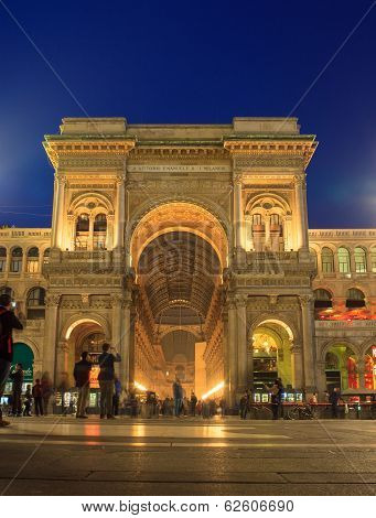 Vittorio Emanuele Ii Gallery, Milan