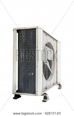 Air conditioner isolate on white background