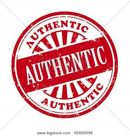 Authentic Grunge Rubber Stamp