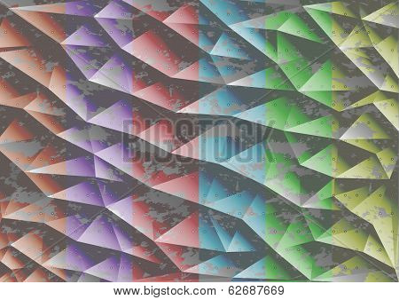 Abstract Triangle Background