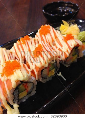 The Samlon Rolls Sushi, Japanese Food