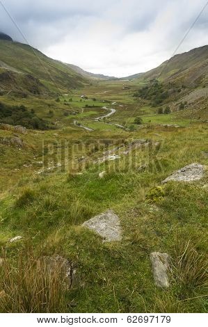Nant Ffrancon Pass, From Ogwen Cottage
