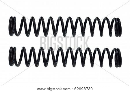 Industrial Springy Metal, Wire With Swirling Shape