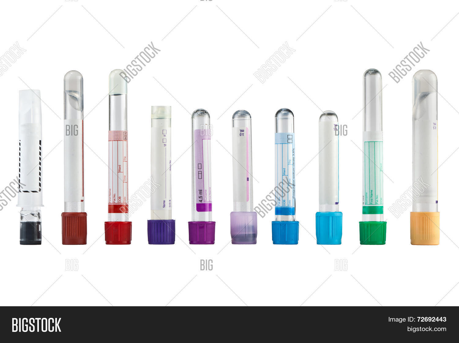 Vacuum Test Tubes Image & Photo (Free Trial) Bigstock