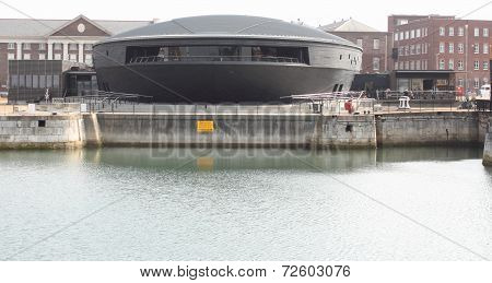 The Mary Rose in its new surroundings