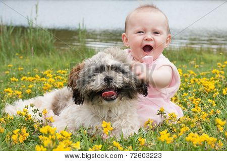 Happy baby