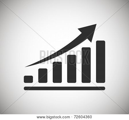 Vector black economic icons set