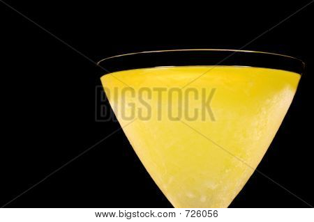 Closeup de Lemoncello cóctel
