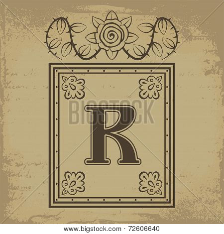Letter R