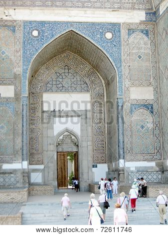 Samarkand Bibi-khanim Entrance 2007