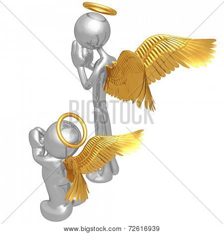 Original and Copycat Angel