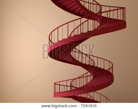 Spirale Strairs isolato