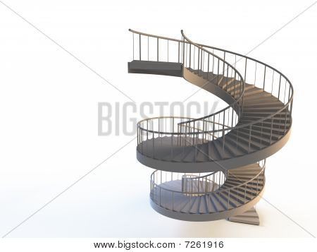 Spirale Strairs isolato