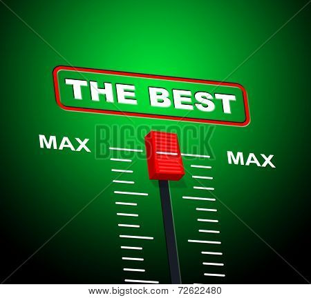 Max Best Shows Upper Limit And Ceiling