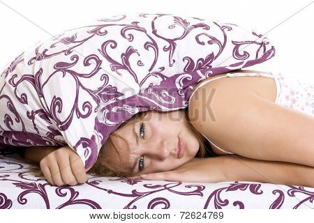 Woman Trying To Sleep