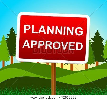 Planning Approved Means Plans Assurance And Verified