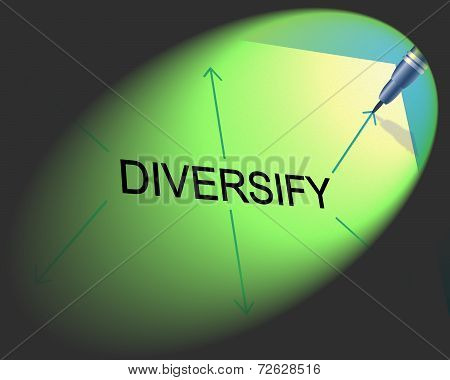 Diversify Diversity Indicates Mixed Bag And Variance