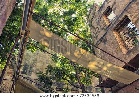 old abandoned house