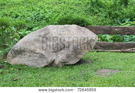 Stones in the garden