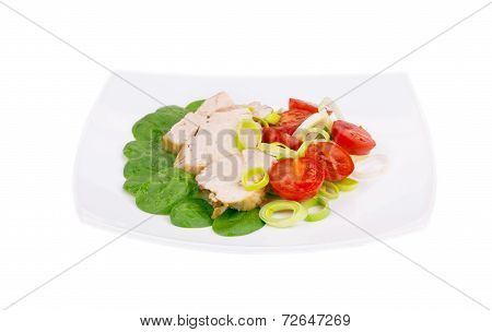 Healthy salad.