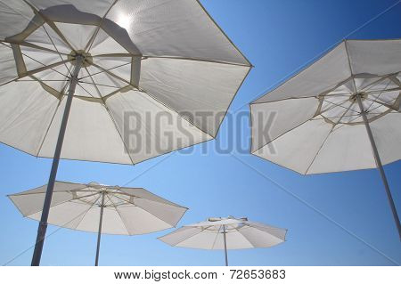 Summer, sun and blue sky