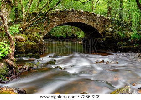 Hisley Bridge On Dartmoor