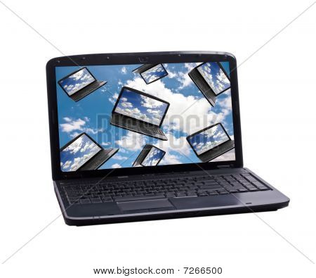 Cloud Computing Technology Concept