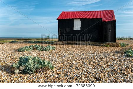 Red Hut On Rye Beach