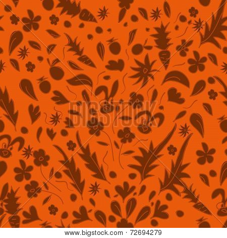 Seamless Pattern Garden