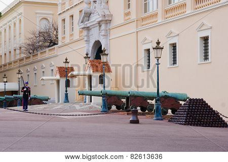 The Prince's Palace In Monaco