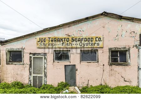 Old Fishery Factory In Apalachicola