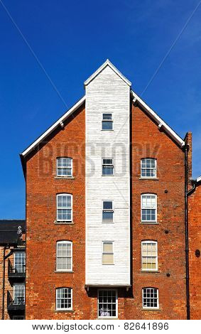 Converted dockside warehouse, Gloucester.