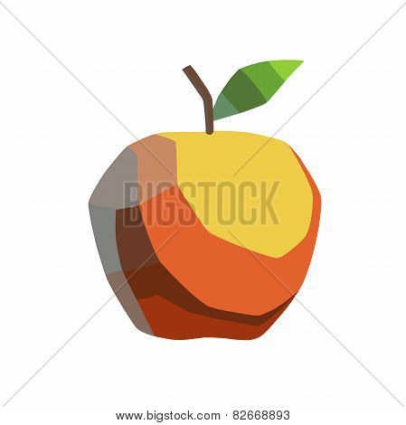 stylized apple