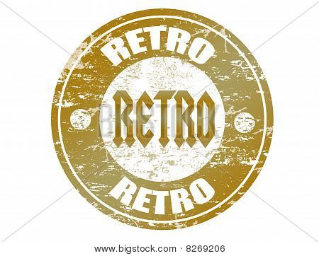 Retro stempel
