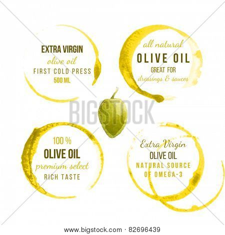 9 oil stains traces with type designs