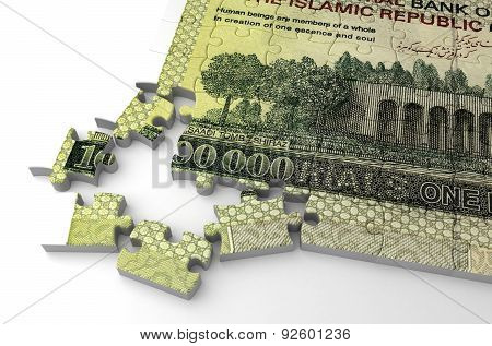 Iranian Rial Puzzle