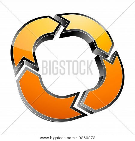 3D freccia