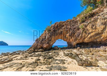 Natural Stone With Beautiful Beach, Koh Khai
