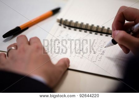 Working moment of the meeting
