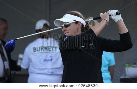 Gwladys Nocera At The Ana Inspiration Golf Tournament 2015