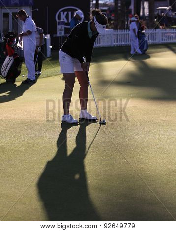 Gwladys Nocera At The Ana Inspiration Golf Tournament 2015