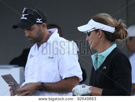 Gwladys Nocera At The Ana Inspiration Golf Tournament 2015