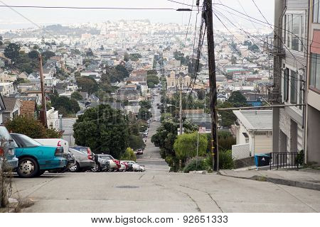 San Francisco View From Twin Peaks