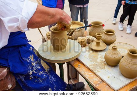 Making Clay Pot