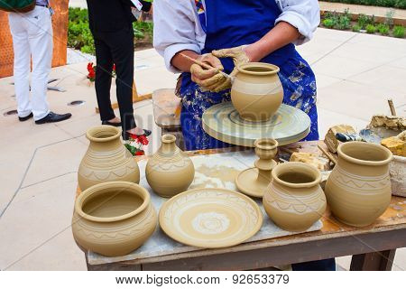 Making Clay Pot