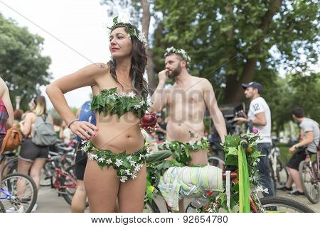 8th World Naked Bike Ride.