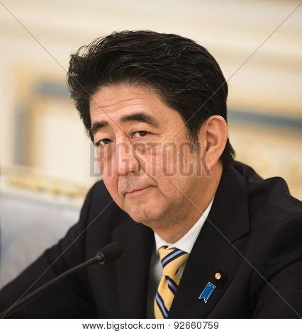Japanese Prime Minister Shinzo Abe